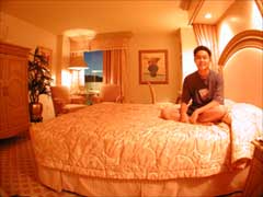 The room at Treasure Island